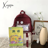 Xajzpa - Fashion Waterproof Women Backpack Teenager Girl Kawaii Bookbag Laptop Rucksack Cute