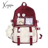 Xajzpa - Fashion Waterproof Women Backpack Teenager Girl Kawaii Bookbag Laptop Rucksack Cute