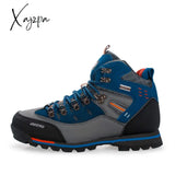 Xajzpa Fashion Winter High-Top Outdoor Shoes Hiking Men’s Sports Waterproof Casual Anti-Cold Snow