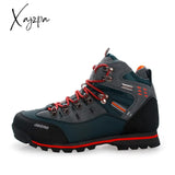 Xajzpa Fashion Winter High-Top Outdoor Shoes Hiking Men’s Sports Waterproof Casual Anti-Cold Snow