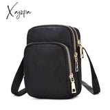 Xajzpa - Fashion Women Crossbody Zipper Mobile Phone Shoulder Bag Lady Female Multifunction Handbag