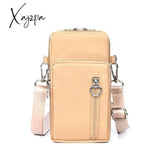 Xajzpa - Fashion Women Crossbody Zipper Mobile Phone Shoulder Bag Lady Female Multifunction Handbag