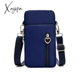 Xajzpa - Fashion Women Crossbody Zipper Mobile Phone Shoulder Bag Lady Female Multifunction Handbag