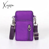 Xajzpa - Fashion Women Crossbody Zipper Mobile Phone Shoulder Bag Lady Female Multifunction Handbag