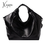 Xajzpa - Fashion Women Handbags Female Large Shoulder Bags For Travel Weekend Shopping Feminine Bolsas Soft Leather White Messenger bag