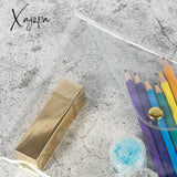 Xajzpa - Fashion Women Laser Transparent Cosmetic Bags Document Pencil Case Ladies Clear Makeup Bag