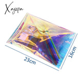 Xajzpa - Fashion Women Laser Transparent Cosmetic Bags Document Pencil Case Ladies Clear Makeup Bag