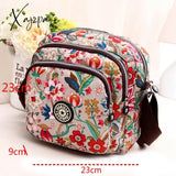 Xajzpa - Fashion Women Messenger Bags New Vinatge Flower Printing Bag Mummy Casual Shoulder Female