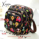 Xajzpa - Fashion Women Messenger Bags New Vinatge Flower Printing Bag Mummy Casual Shoulder Female