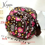 Xajzpa - Fashion Women Messenger Bags New Vinatge Flower Printing Bag Mummy Casual Shoulder Female