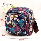 Xajzpa - Fashion Women Messenger Bags New Vinatge Flower Printing Bag Mummy Casual Shoulder Female