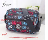 Xajzpa - Fashion Women Messenger Bags New Vinatge Flower Printing Bag Mummy Casual Shoulder Female