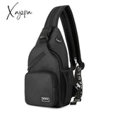 Xajzpa - Fashion Women Oxford Cloth Chest Bag Solid Color Shoulder Crossbody Men Casual Sport