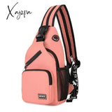 Xajzpa - Fashion Women Oxford Cloth Chest Bag Solid Color Shoulder Crossbody Men Casual Sport