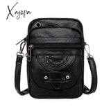 Xajzpa - Fashion Women Soft Pu Leather Solid Color Crossbody Shoulder Messenger Bag Casual Ladies