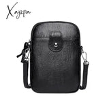 Xajzpa - Fashion Women Soft Pu Leather Solid Color Crossbody Shoulder Messenger Bag Casual Ladies