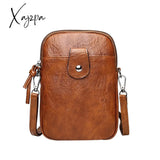 Xajzpa - Fashion Women Soft Pu Leather Solid Color Crossbody Shoulder Messenger Bag Casual Ladies