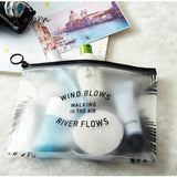 Xajzpa - Fashion Women Transparent Cosmetic Bag Small Large Clear Pvc Waterproof Makeup Case Travel