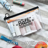 Xajzpa - Fashion Women Transparent Cosmetic Bag Small Large Clear Pvc Waterproof Makeup Case Travel