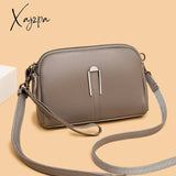 Xajzpa - Fashion Women’s Genuine Leather Bags Luxury Women Shoulder Crossbody Bag Designer 2