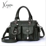 Xajzpa - Female Boston Bag New Fashion Handbag Soft Leather Large Capacity Mother Retro Women’s