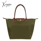 Xajzpa - Female Portable Foldable Dumplings Handbag Woman Travel Lightweight Shopper Bag Waterproof