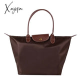 Xajzpa - Female Portable Foldable Dumplings Handbag Woman Travel Lightweight Shopper Bag Waterproof