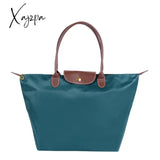 Xajzpa - Female Portable Foldable Dumplings Handbag Woman Travel Lightweight Shopper Bag Waterproof