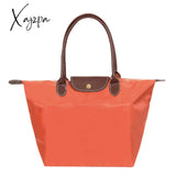 Xajzpa - Female Portable Foldable Dumplings Handbag Woman Travel Lightweight Shopper Bag Waterproof