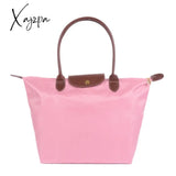 Xajzpa - Female Portable Foldable Dumplings Handbag Woman Travel Lightweight Shopper Bag Waterproof