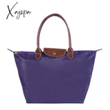 Xajzpa - Female Portable Foldable Dumplings Handbag Woman Travel Lightweight Shopper Bag Waterproof