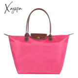 Xajzpa - Female Portable Foldable Dumplings Handbag Woman Travel Lightweight Shopper Bag Waterproof