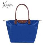 Xajzpa - Female Portable Foldable Dumplings Handbag Woman Travel Lightweight Shopper Bag Waterproof