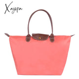 Xajzpa - Female Portable Foldable Dumplings Handbag Woman Travel Lightweight Shopper Bag Waterproof