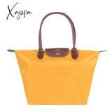 Xajzpa - Female Portable Foldable Dumplings Handbag Woman Travel Lightweight Shopper Bag Waterproof