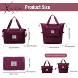 Xajzpa - Folding Travel Bags Waterproof Tote Luggage For Women Large Capacity Multifunctional