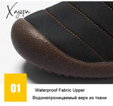 Xajzpa - Fotwear Winter Plush Men Slippers Big Size 48 47 Indoor Men’s Mules Shoes Unisex Bedroom