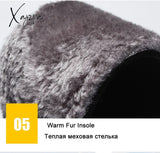 Xajzpa - Fotwear Winter Plush Men Slippers Big Size 48 47 Indoor Men’s Mules Shoes Unisex Bedroom