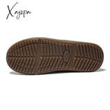 Xajzpa - Fotwear Winter Plush Men Slippers Big Size 48 47 Indoor Men’s Mules Shoes Unisex Bedroom