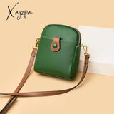 Xajzpa - Genuine Leather Crossbody Bags For Women Luxury Handbags Designer Ladies Shoulder