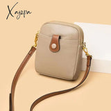 Xajzpa - Genuine Leather Crossbody Bags For Women Luxury Handbags Designer Ladies Shoulder