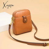 Xajzpa - Genuine Leather Crossbody Bags For Women Luxury Handbags Designer Ladies Shoulder