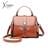 Xajzpa - Genuine Leather Real Fashion Women Bag High Quality Shoulder Small Women’s Cross Body