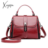 Xajzpa - Genuine Leather Real Fashion Women Bag High Quality Shoulder Small Women’s Cross Body