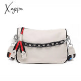 Xajzpa - Genuine Leather Women Handbags Women’s Bag Soft Cowhide Shoulder Bags Designer Chain