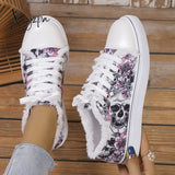 Xajzpa - Halloween Yellow Casual Daily Patchwork Printing Round Comfortable Shoes Pink / Us6Eu36