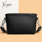 Xajzpa - Handbag Women’s Cowhide Small Fashion 2023 New Arrivals Luxury Designer Bag Shoulder