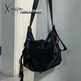 Xajzpa - Handbags For Women Designer Luxury Large Shoulder Sling Bag Women’s Tassel Chain Design