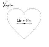 Xajzpa - Heart Shape Transparent Wedding Guest Book Decoration Rustic Sweet Drop Box Drop 3D