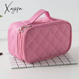 Xajzpa - High Capacity Cosmetic Bag Women Waterproof Double Layer Travel Organizer Makeup Toiletry